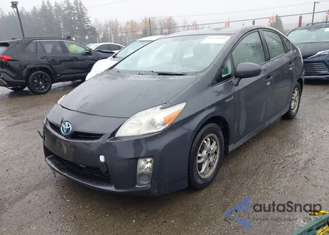 2010 Toyota Prius Iv из США, поврежденный, VIN JTDKN3DU3A0053978